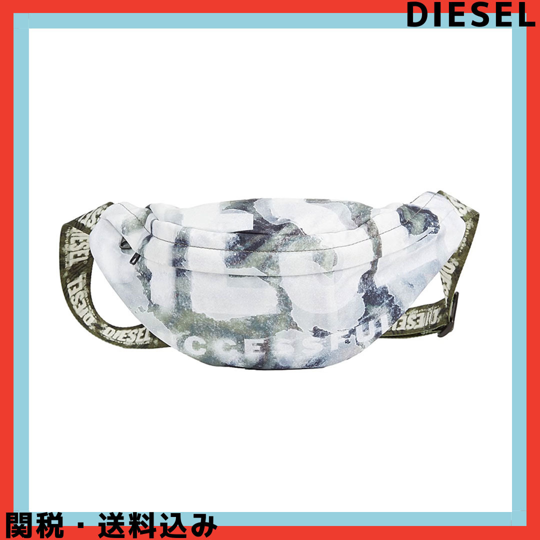 ウエストポーチ【DIESEL】関税・送料込み 機能性素材 ファスナー