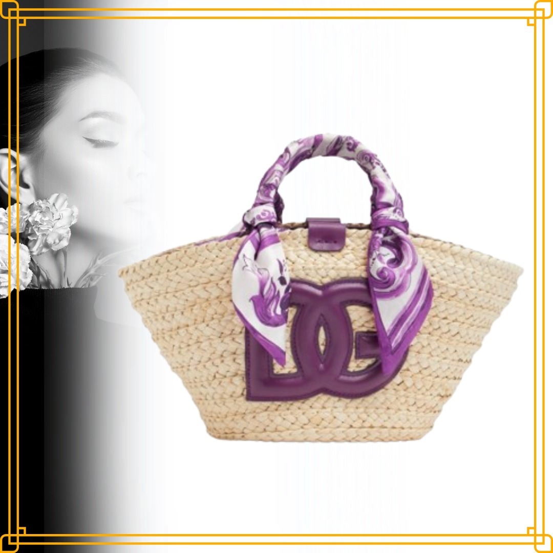 ◆完売前に◆【Dolce&Gabbana】Kendra スモール ストローバッグ
