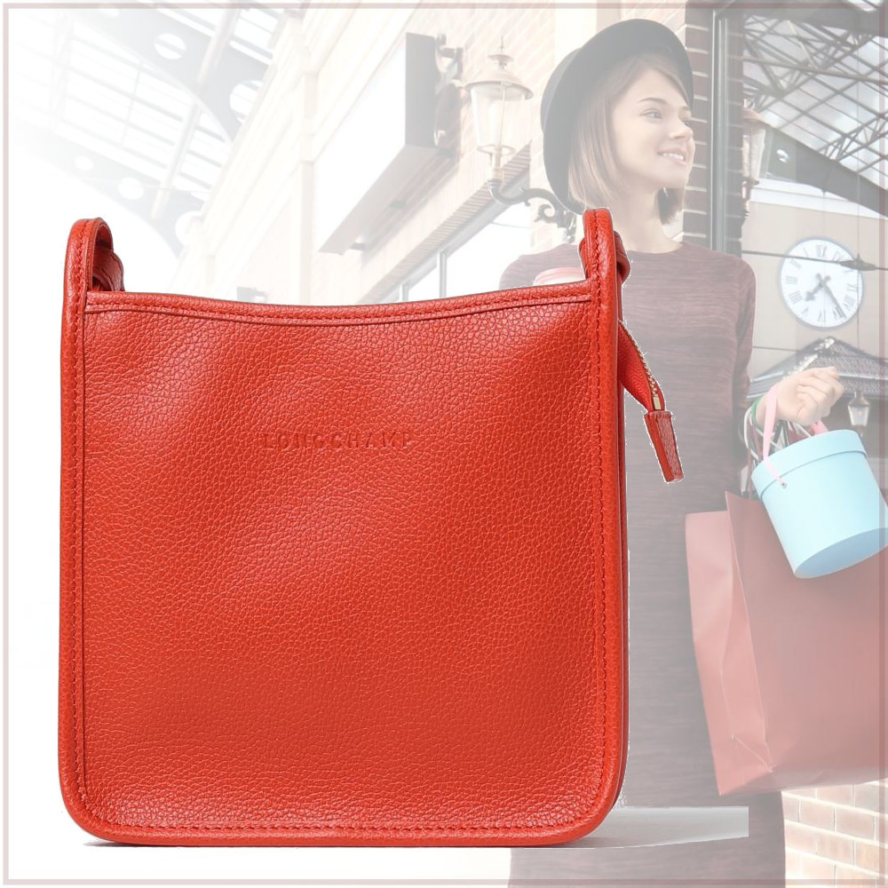 気品【LONGCHAMP】ル フローネ S ジップクロスボディバッグ