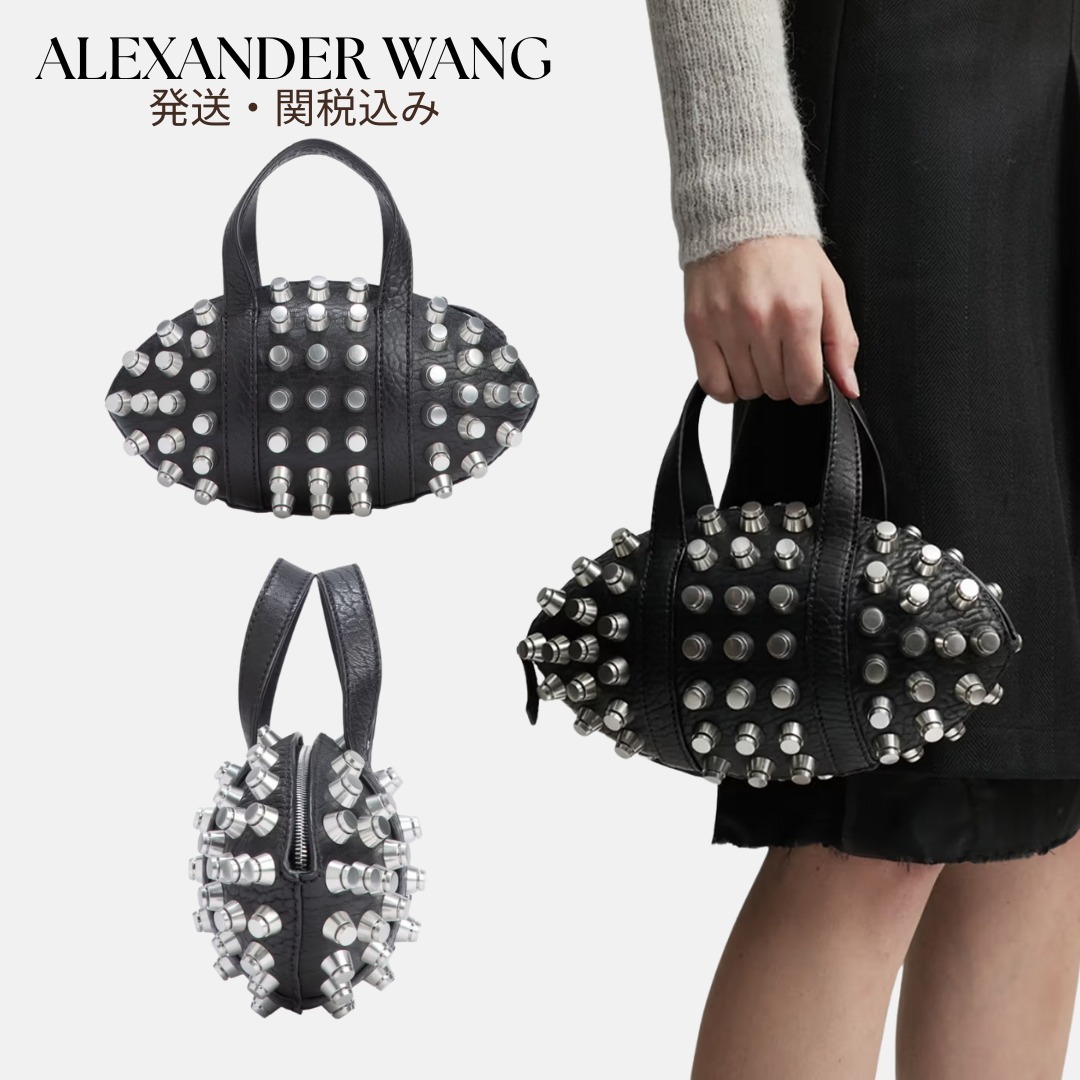 送料関税込み Alexander Wang Kong Trap Studded ハンドバッグ