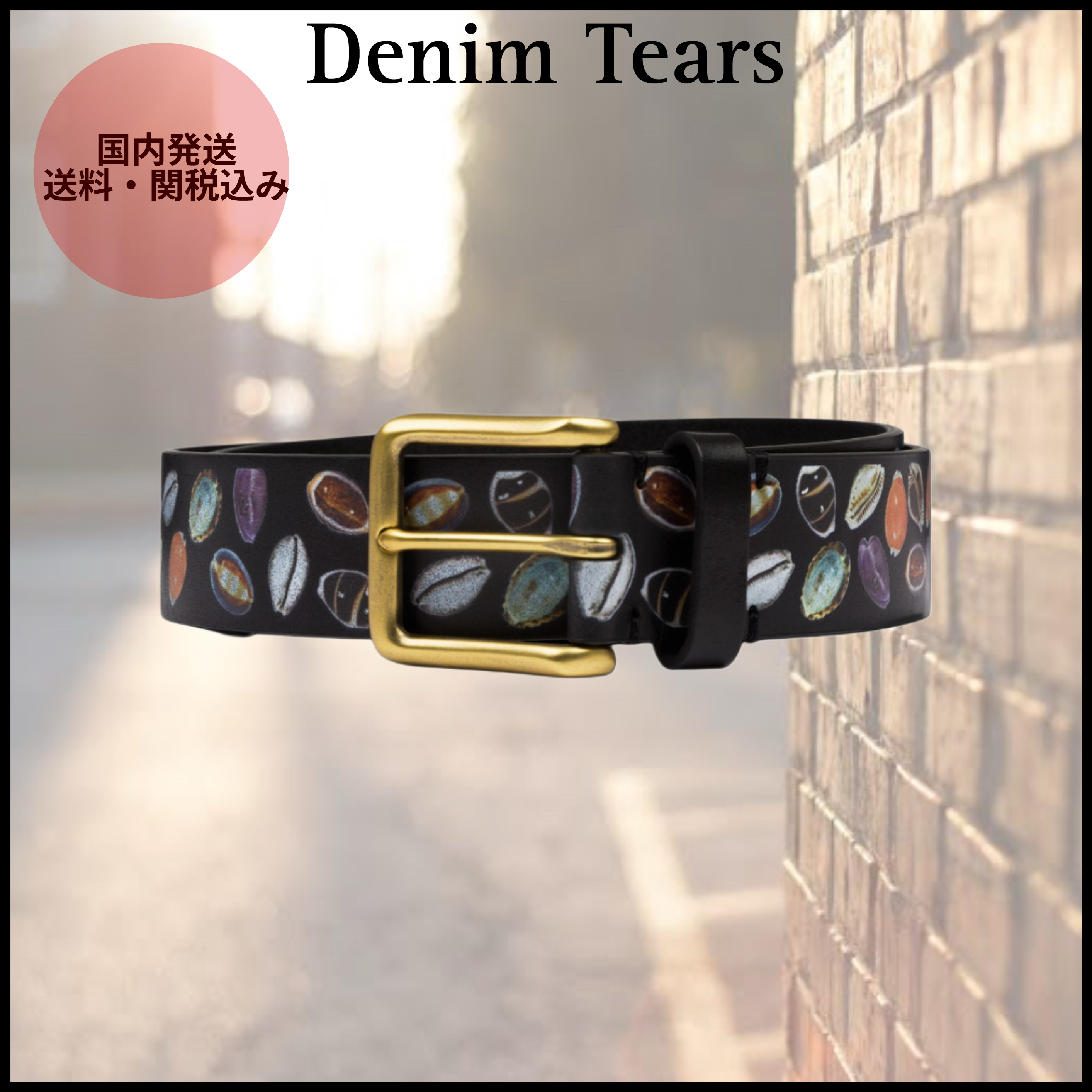 【Denim Tears】送料関税込み Shell ベルト