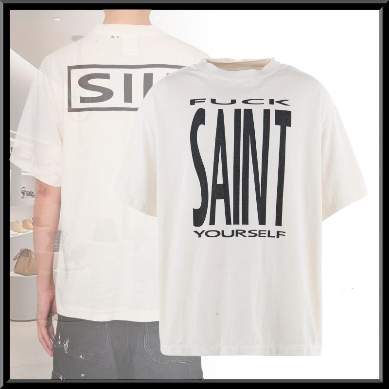 Saint Mxxxxxx SAINT YOURSELF クルーネック 半袖Tシャツ クール
