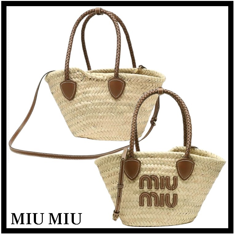 ☆送料・関税込☆MIUMIU★ラピア トート バッグ★