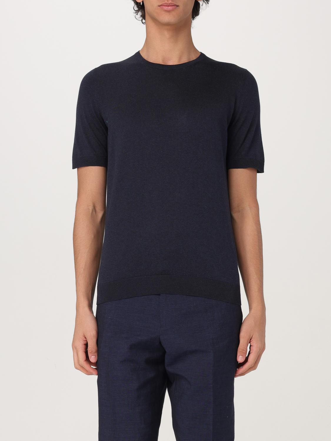 Tシャツ・カットソー TAGLIATORE Men T-shirt Blue JOSHGSE2503 597
