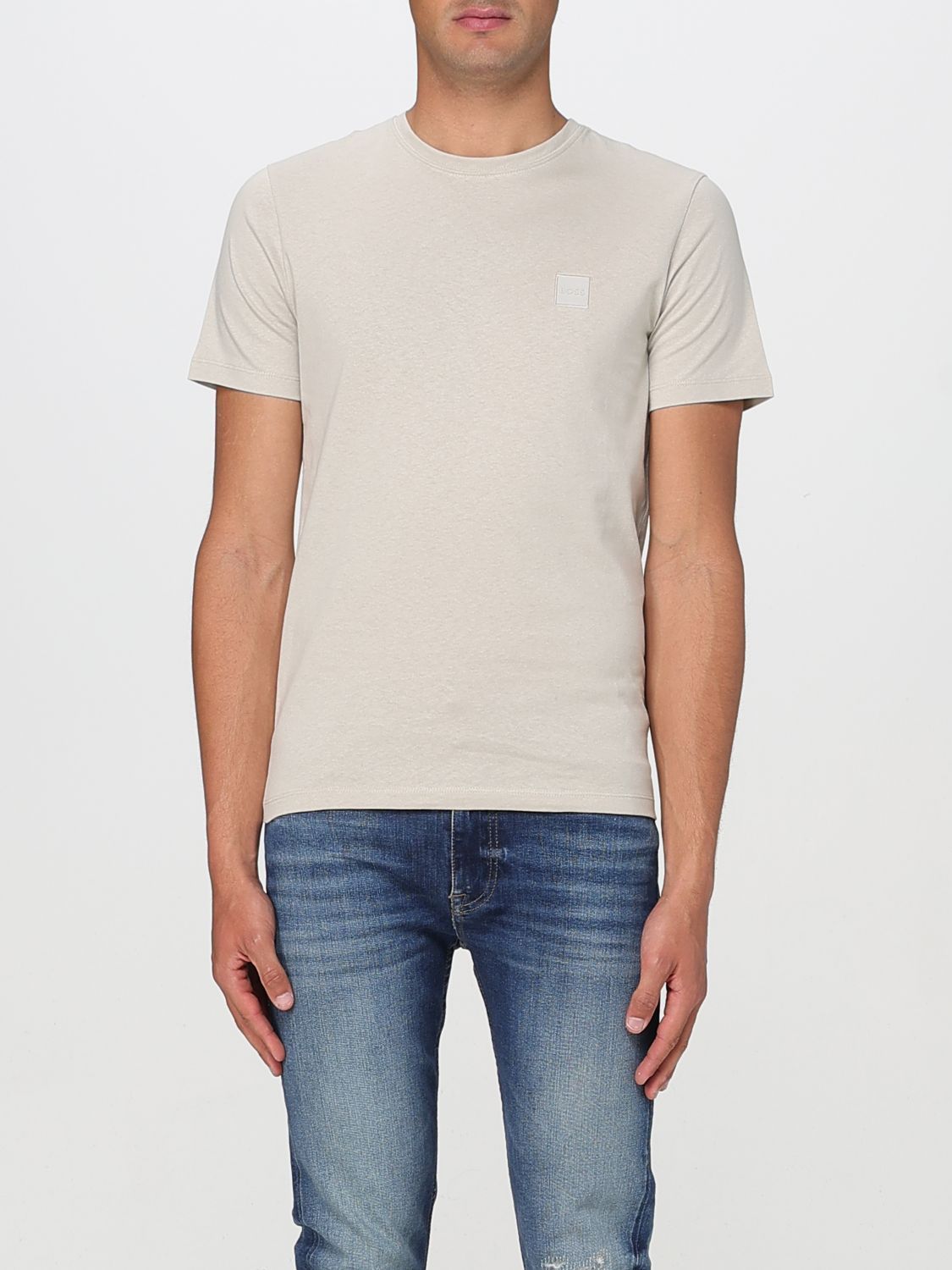 Tシャツ・カットソー BOSS Men T-shirt Beige 50508584 271