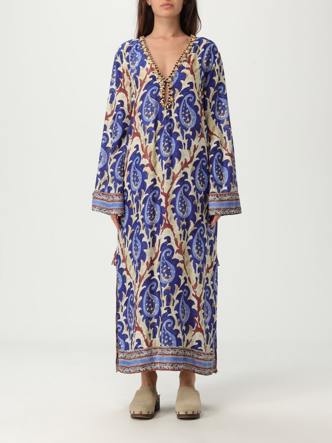 ワンピース MALIPARMI Woman Dress Blue JF663750626 D8046