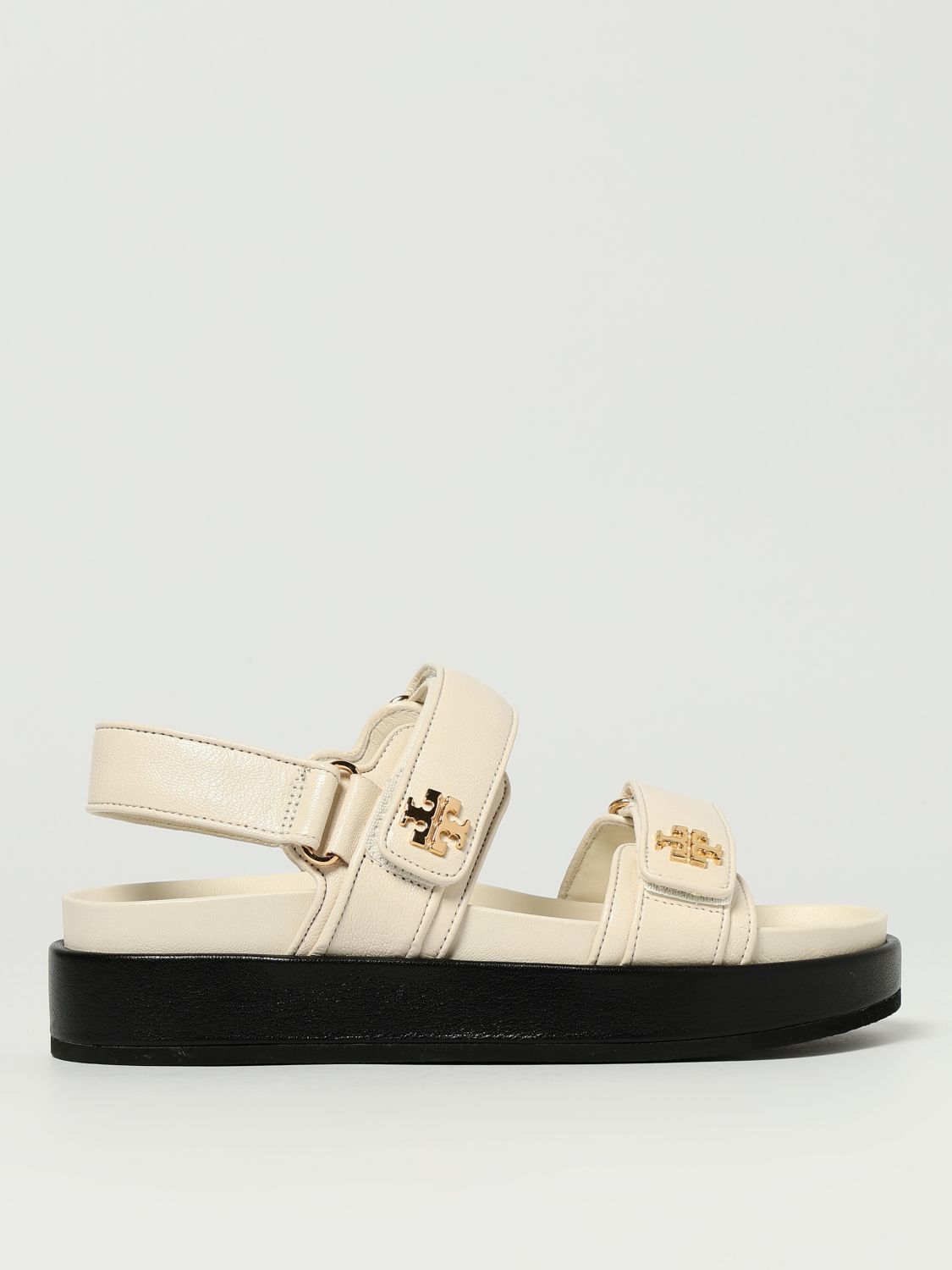 シューズ・サンダルその他 TORY BURCH Woman Flat sandals White 144328 104