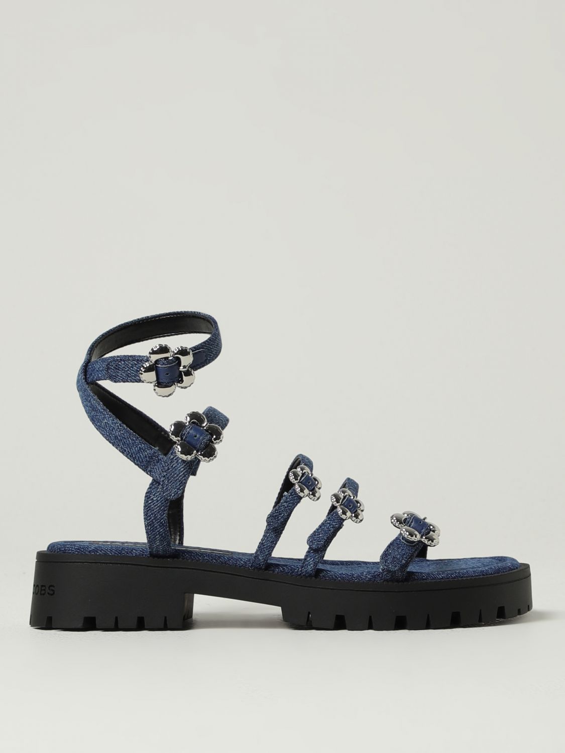 シューズ・サンダルその他 MARC JACOBS Woman Flat sandals Denim 2P5FPA001F15 488