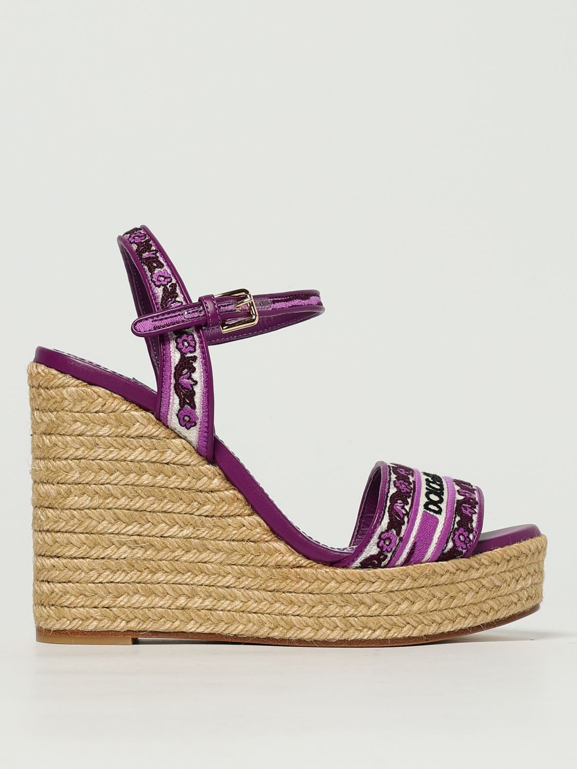 フラットシューズ DOLCE & GABBANA Woman Espadrilles Violet CZ0318AV804 I03TN