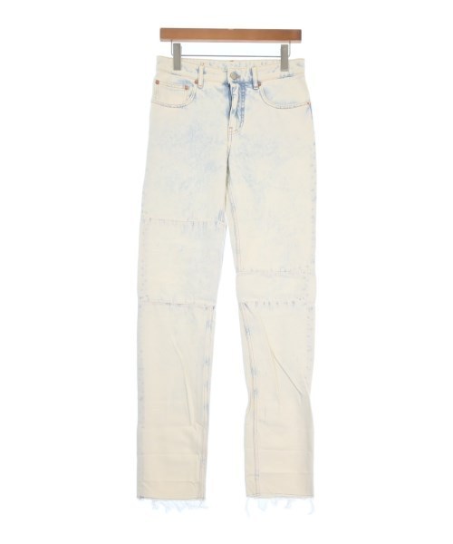 MM6 エムエムシックス デニムパンツ 白 40(M位) 2122625L0008