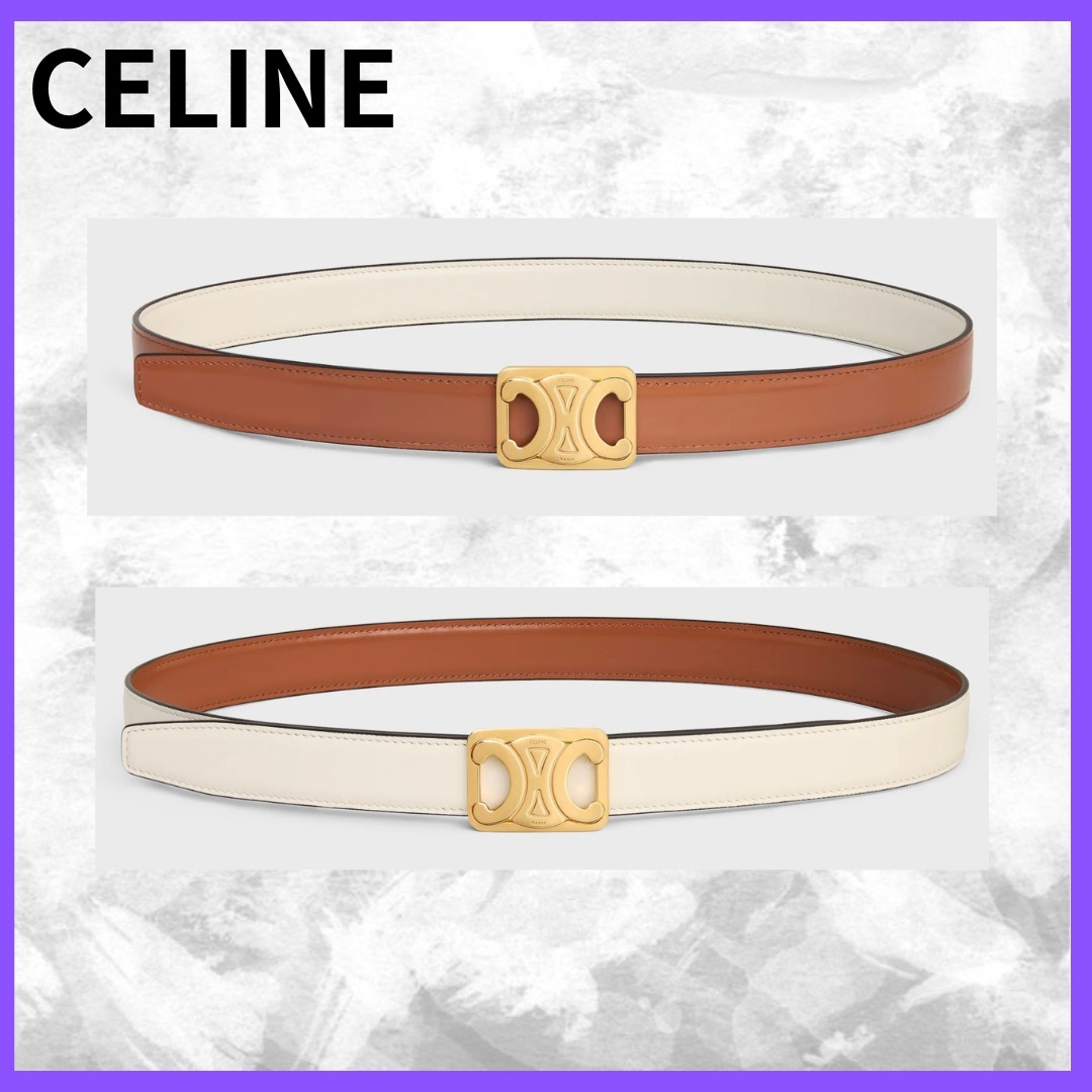 CELINE ミディアム 25mm リバーシブル フレーム トリオンフ