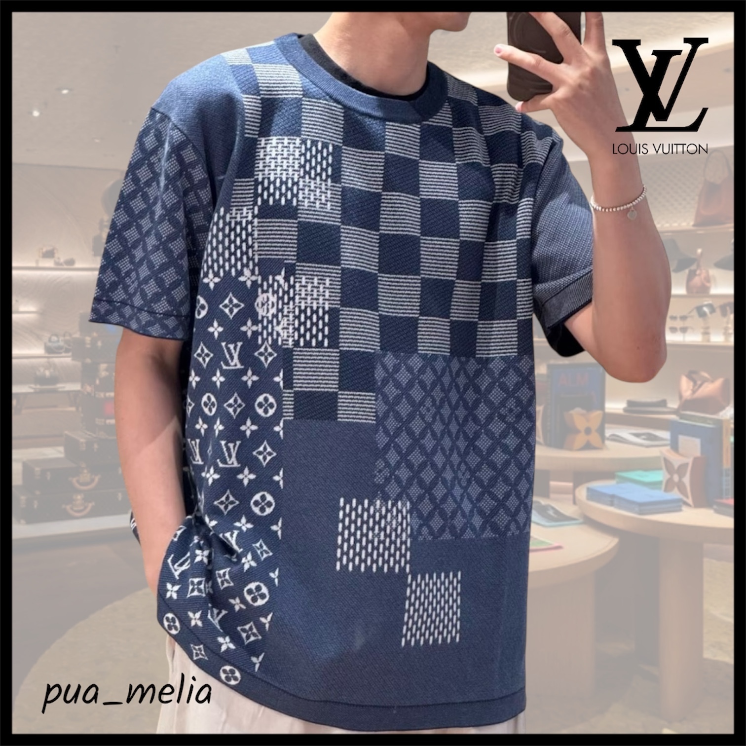 NIGOコラボ♪カッコいい【Louis Vuitton】ニットクルーネック