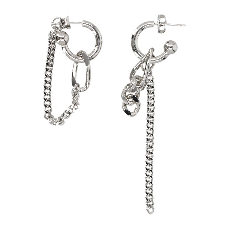 ピアス Justine Clenquet TIKO EARRINGS (TIKOEARRINGS PALLADIUM)
