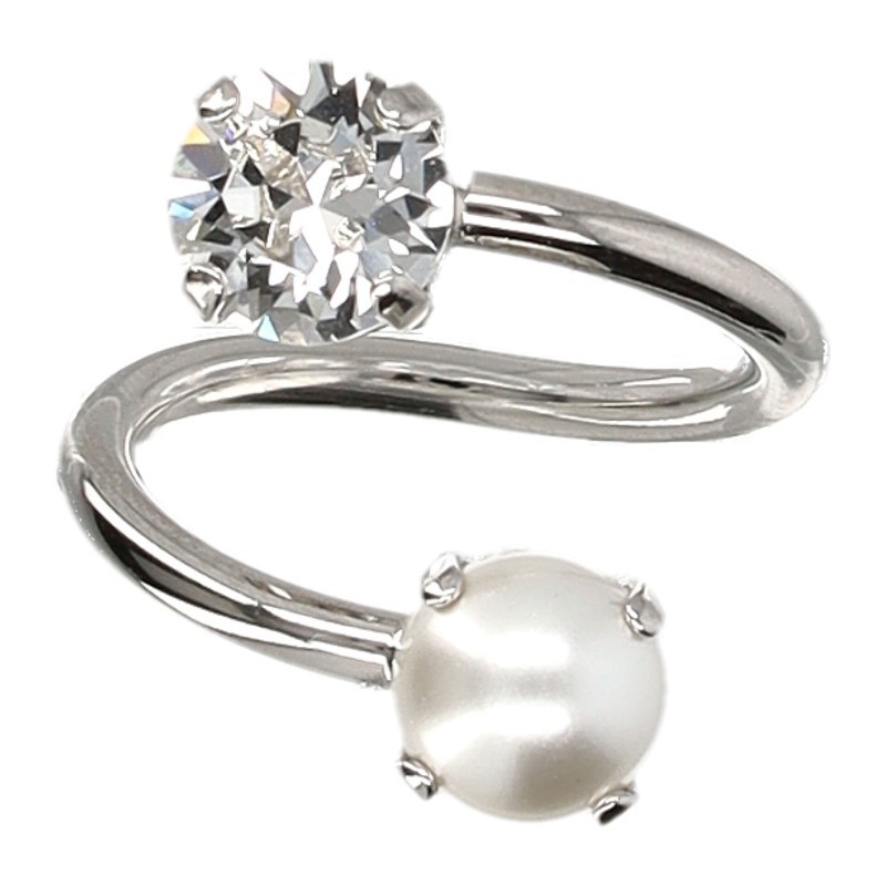 指輪・リング Justine Clenquet FW25 ANNIE RING (ANNIERING PALLADIUM)
