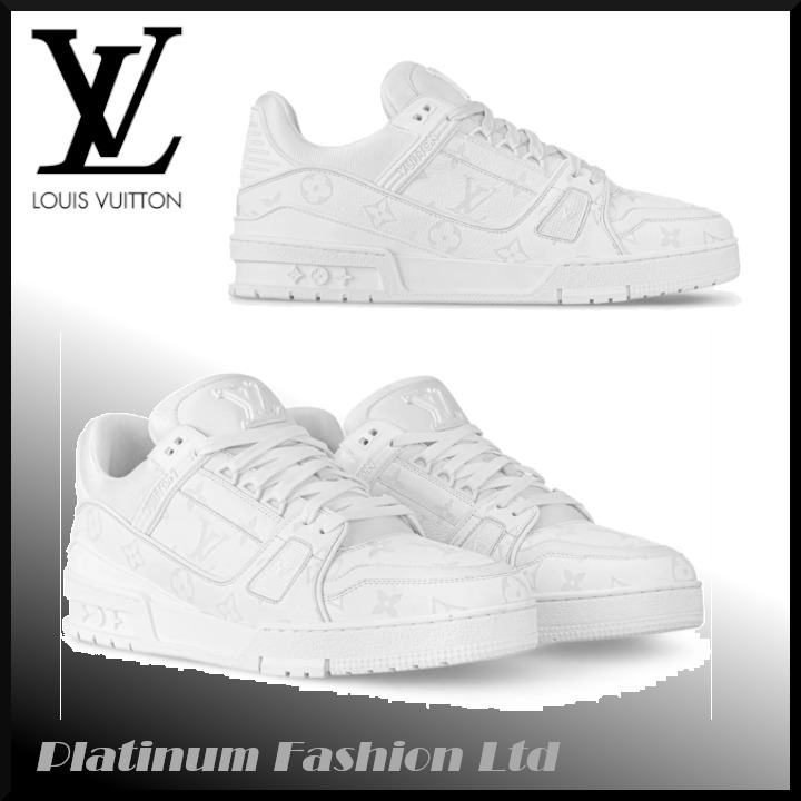 入手困難♪【LOUIS VUITTON】LV Trainer White Monogram Sneaker