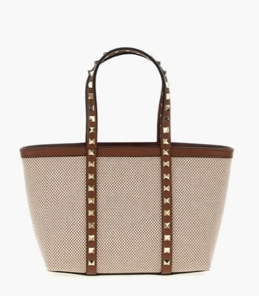 トートバッグ Valentino Garavani 'Rockstud' small shopping bag