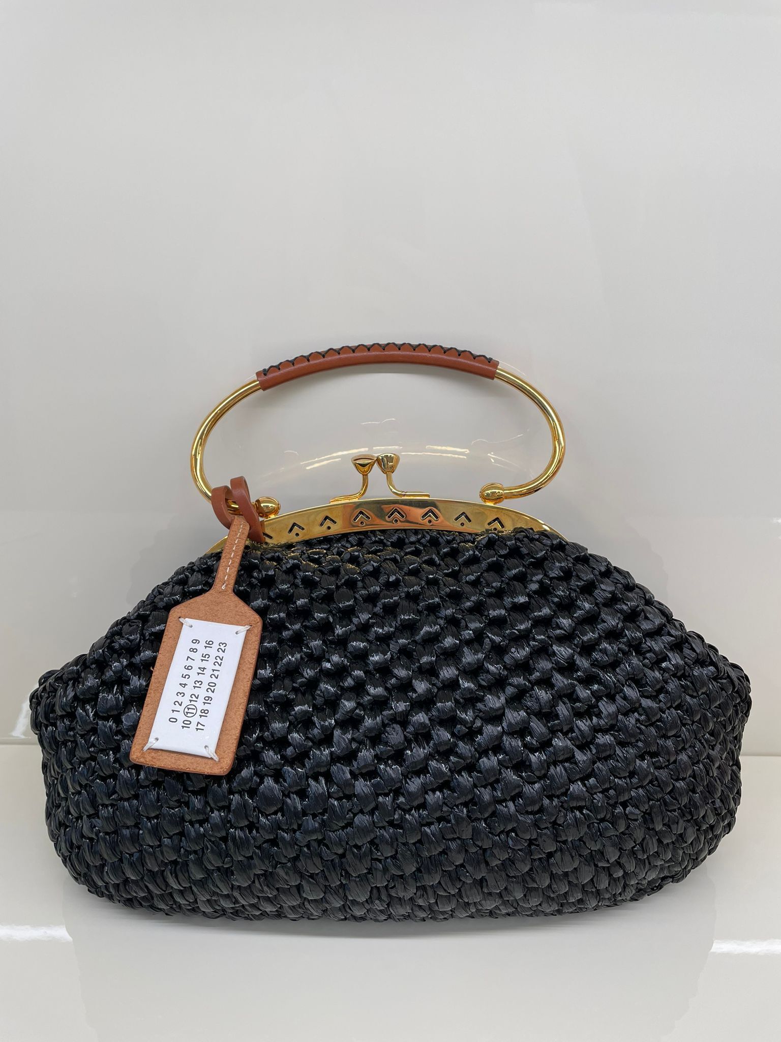 VIPセール●Maison Margiela●2WAYラフィア ハンドバッグ