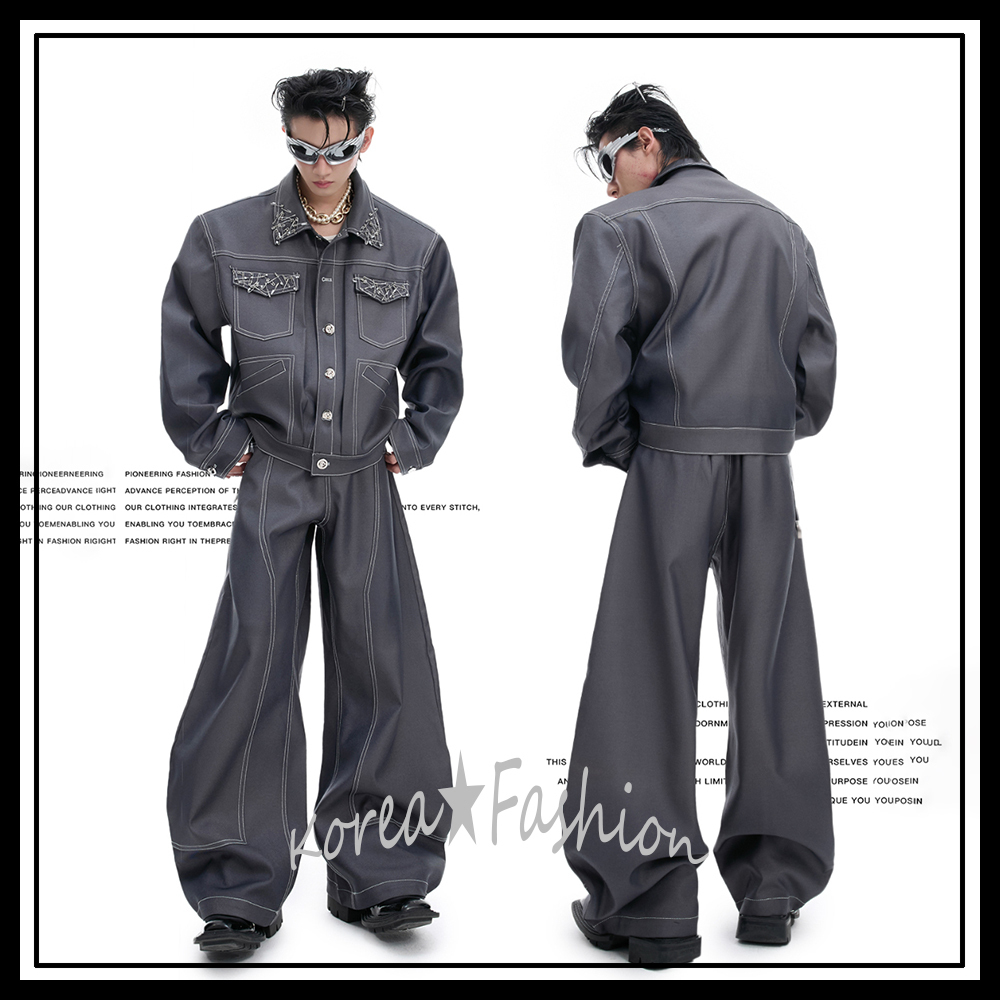 Argue Culture セット ステッチ ジャケット バルーンパンツ