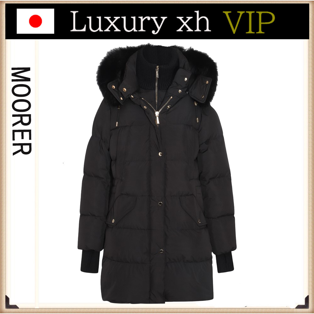 ★25AW MOORER TALASSA-STP ファー付き フード ダウンジャケット