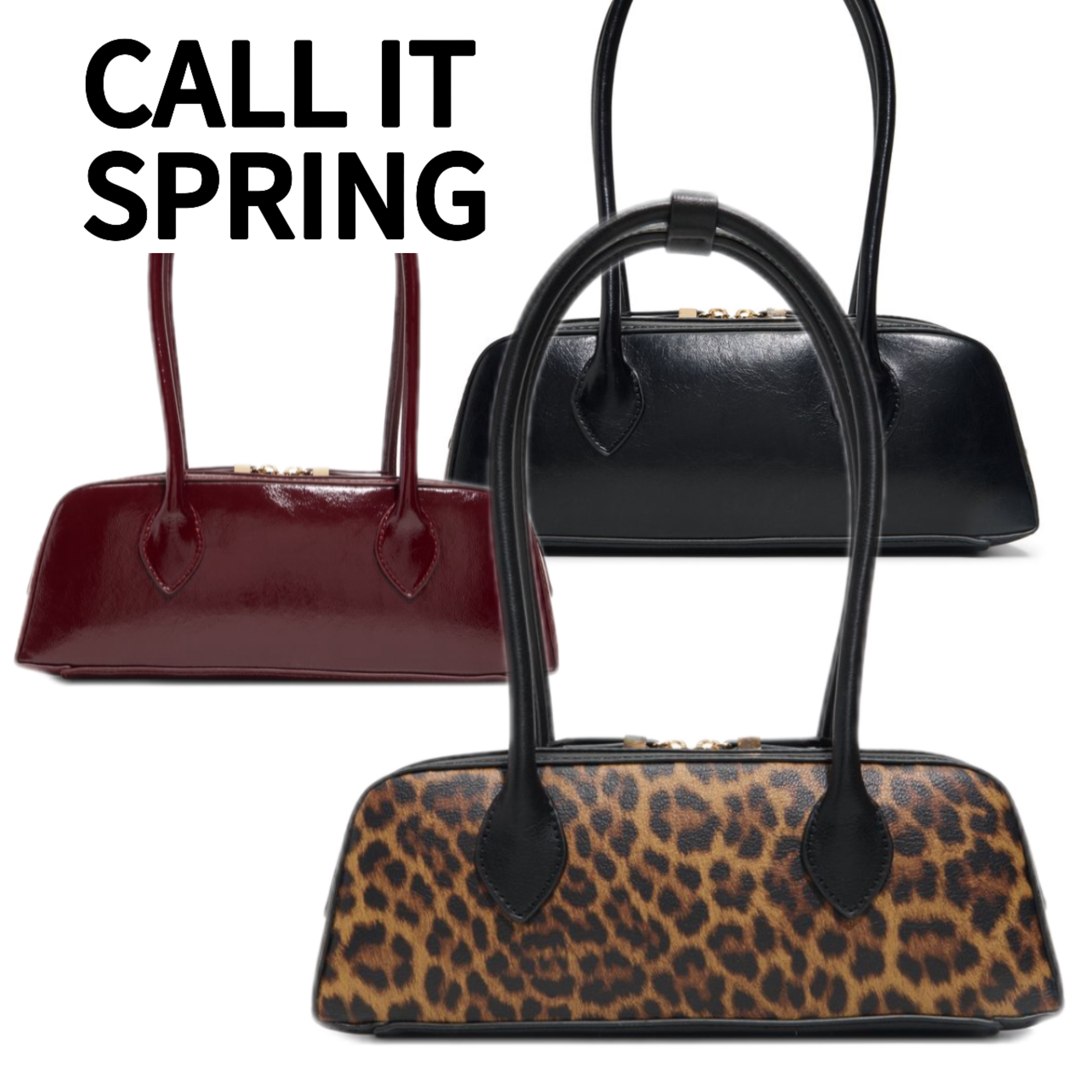 【Call It Spring】Taytum ヴィーガンレザー ショルダーバック