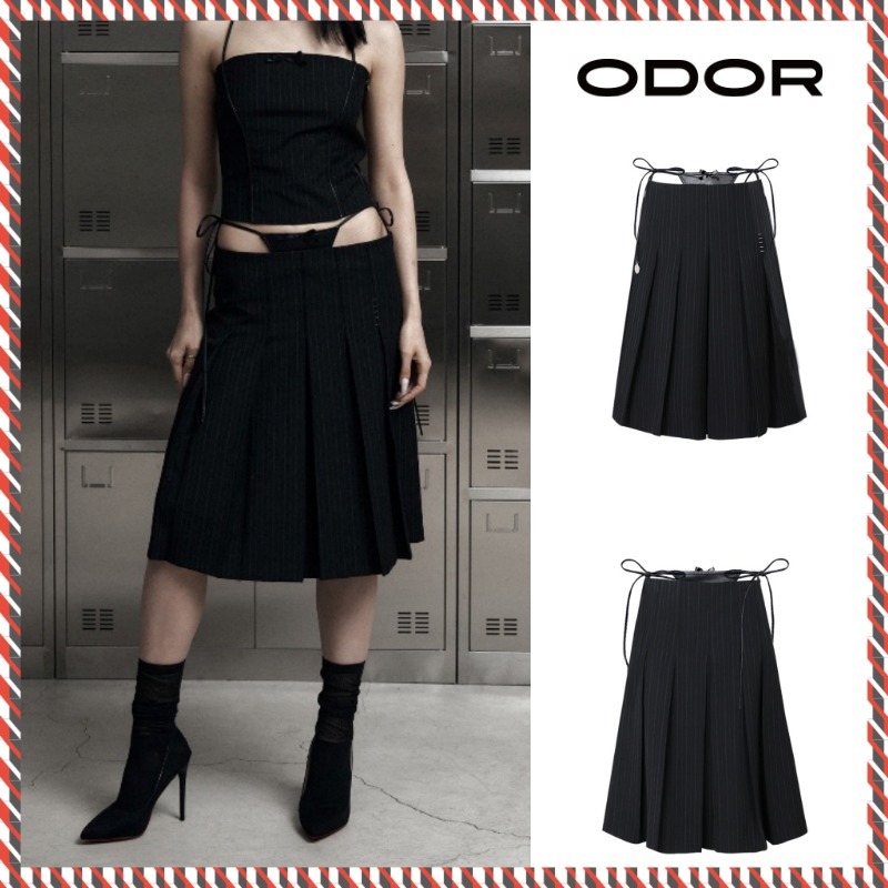 【ODOR】Tidy pleats skirts