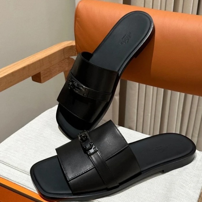 《希少カラー》HERMES ガブリエル サンダル メンズ