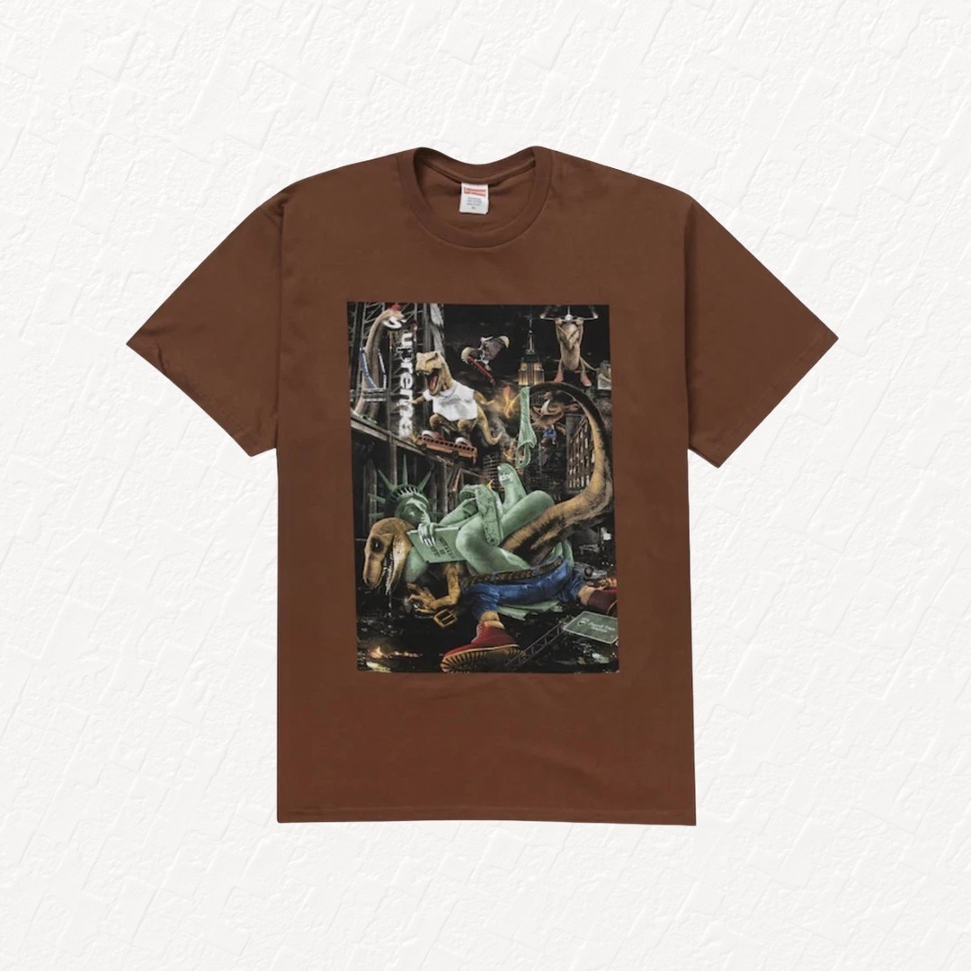 Tシャツ・カットソー Supreme T-Rex T-Shirt Brown