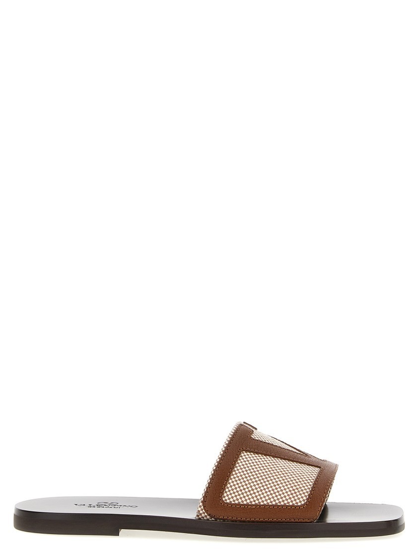 サンダル Valentino Garavani Vlogo Signature' Slides