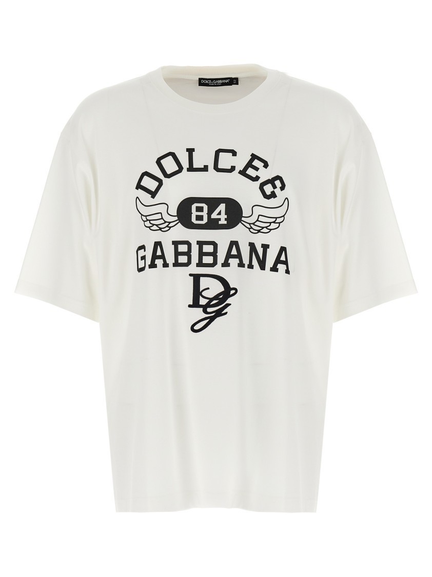 Tシャツ・カットソー Dolce & Gabbana Logo Print T-Shirt