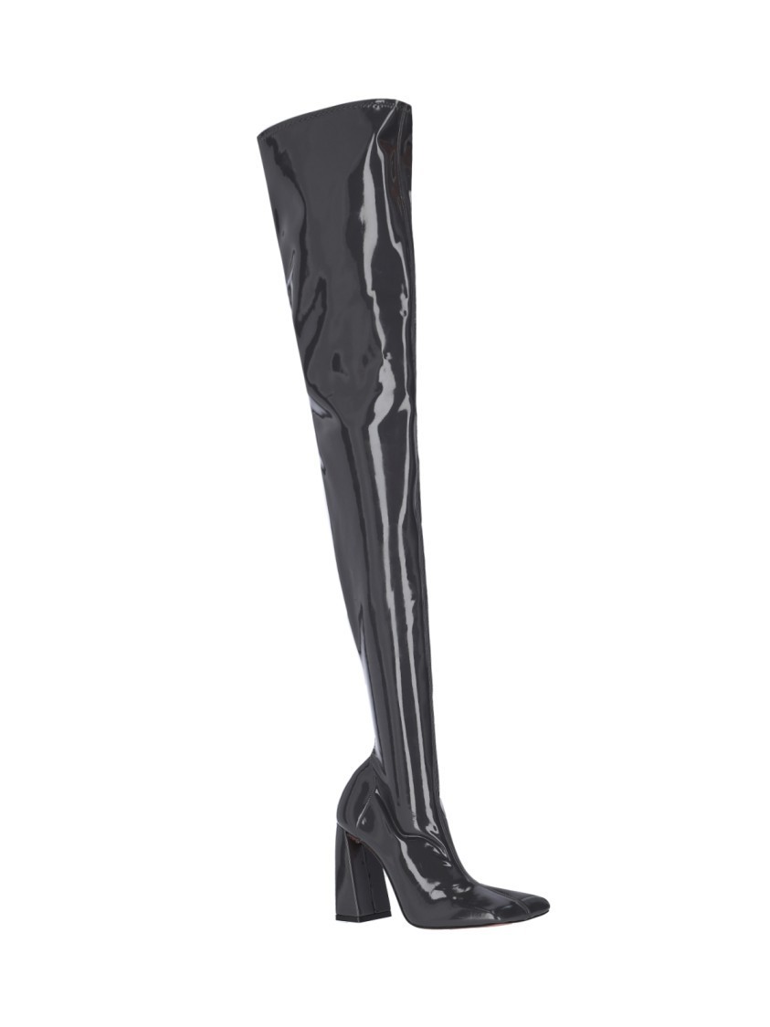 ブーツその他 Amina Muaddi \"Marine\" High Boots