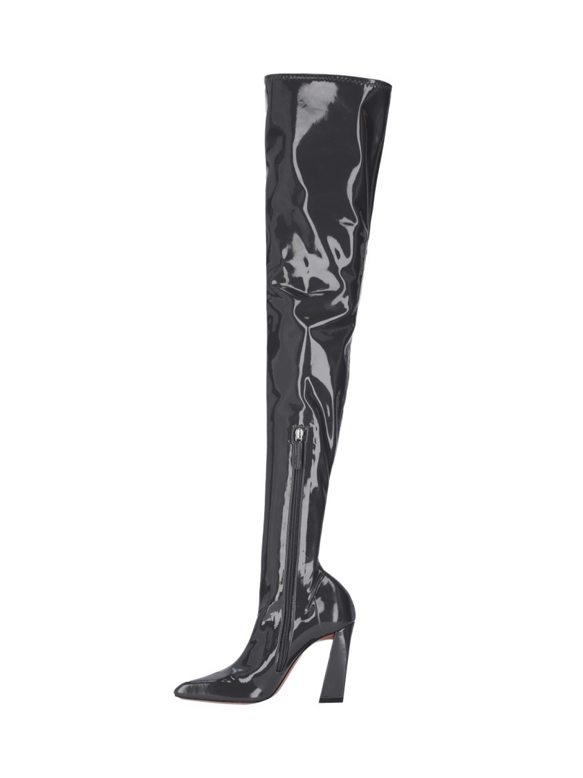 ブーツその他 Amina Muaddi \"Marine\" High Boots