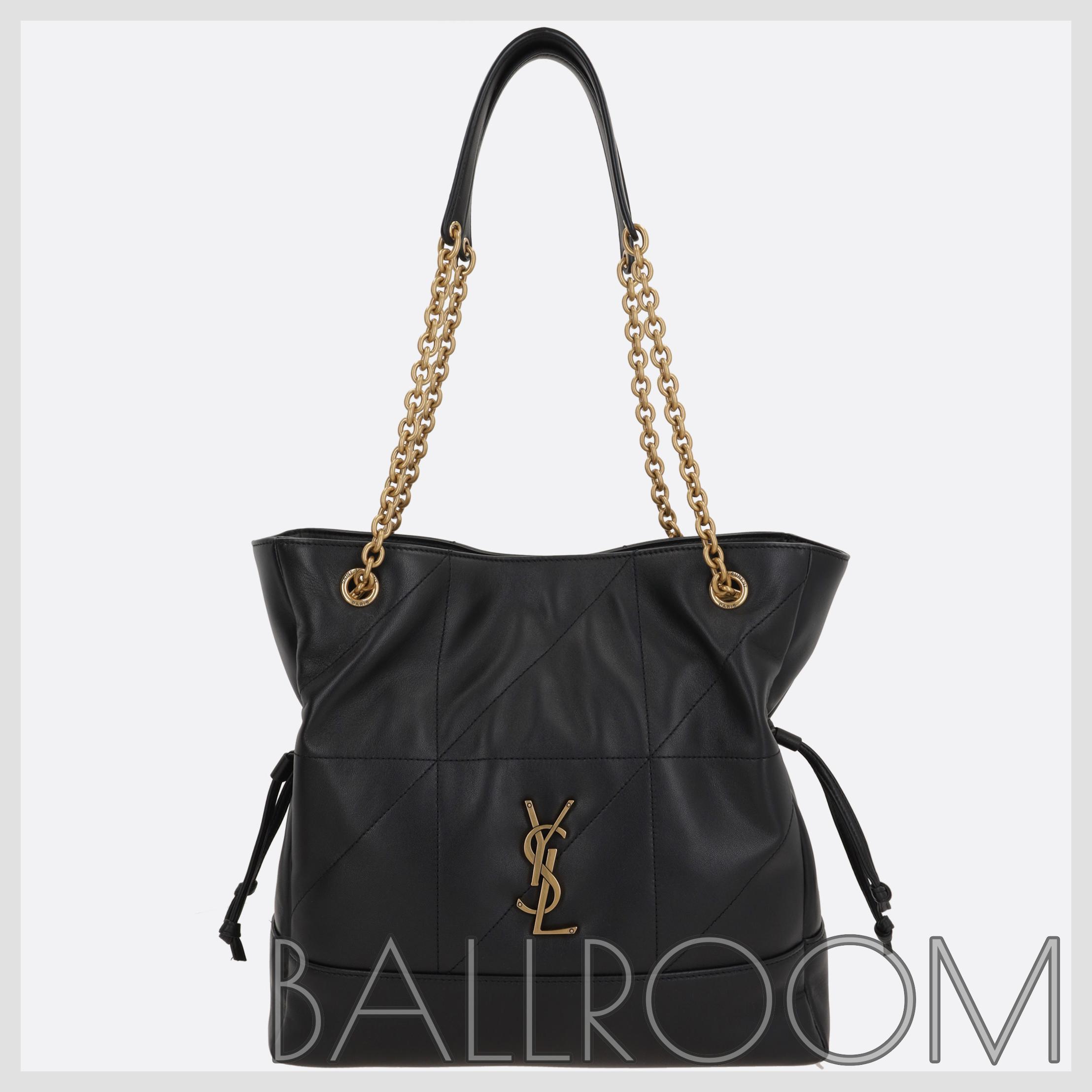 トートバッグ SAINT LAURENT JAMIE SMALL SHOPPING BAG IN QUILTED NAPPA