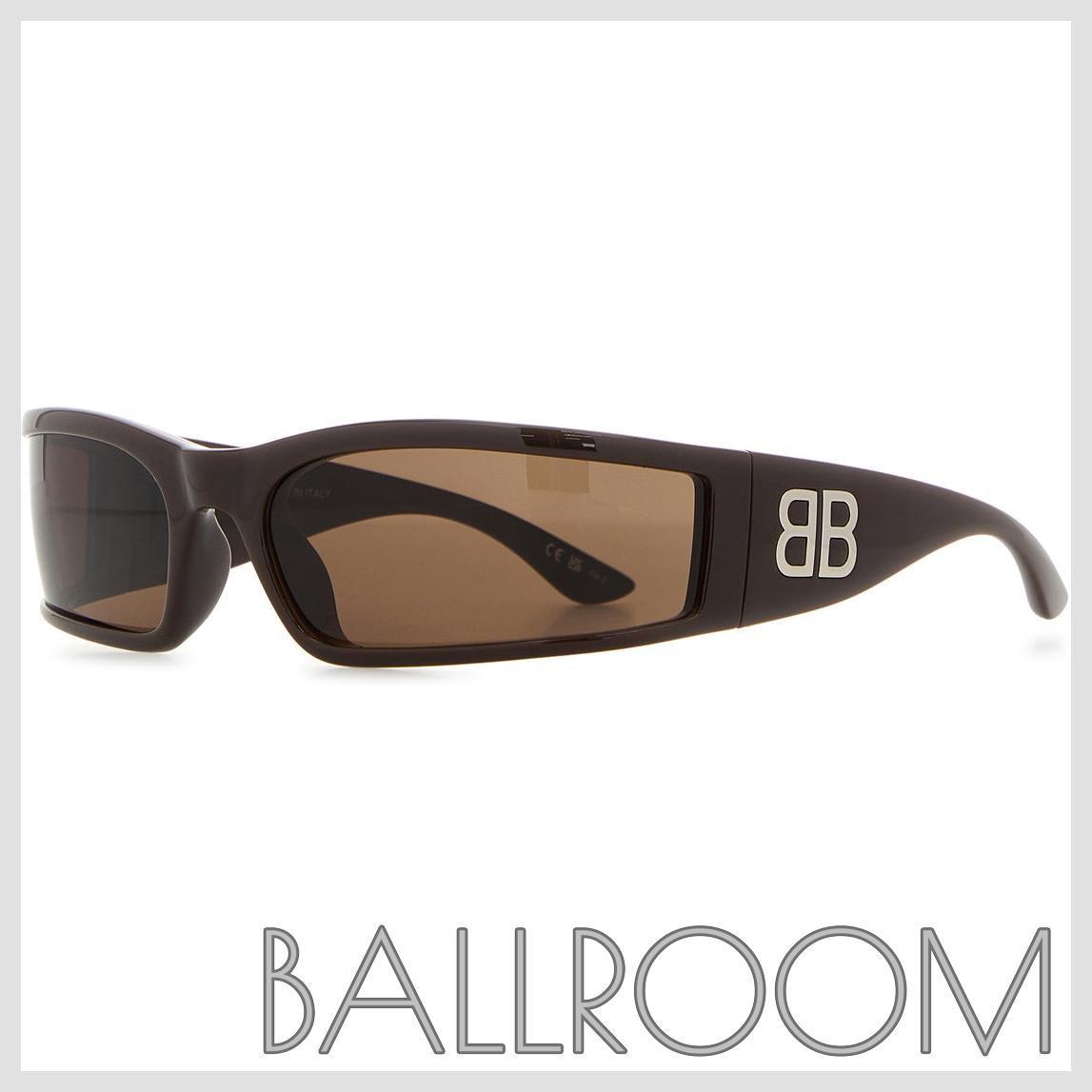 サングラス BALENCIAGA BROWN ACETATE SUNGLASSES