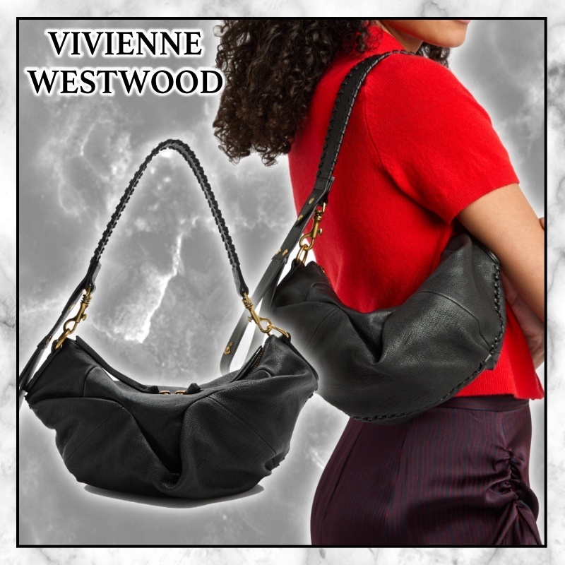 ◆VIVIENNE WESTWOOD 最新作◆Agnes ショルダーバッグ/Black◆