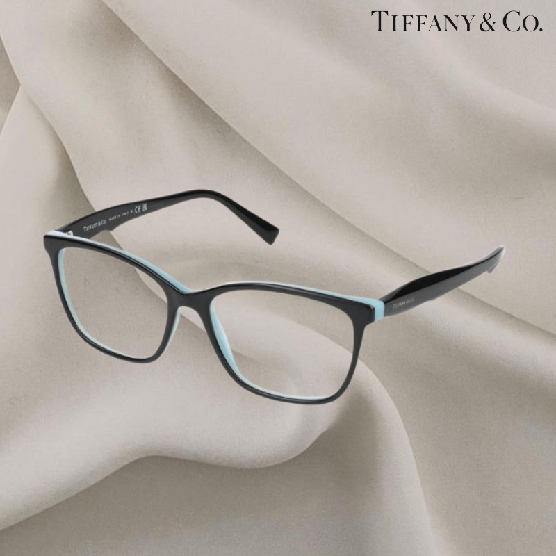（送料込）Tiffany & Co. ロゴ入り 眼鏡 54㎜