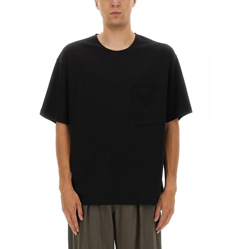 Tシャツ・カットソー LEMAIRE FW25 RELAXED FIT T-SHIRT (TO1457 LJ1043BK999)
