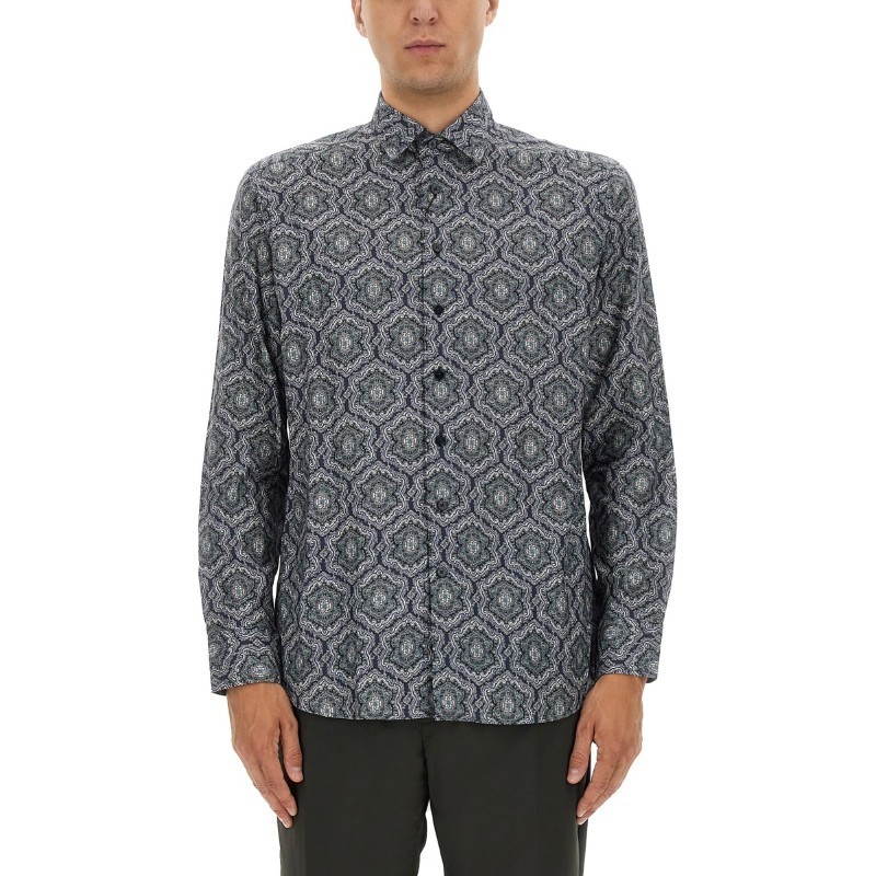 Tシャツ・カットソー ETRO FW25 COTTON SHIRT (MRIB0001 99SA5L7X0883)