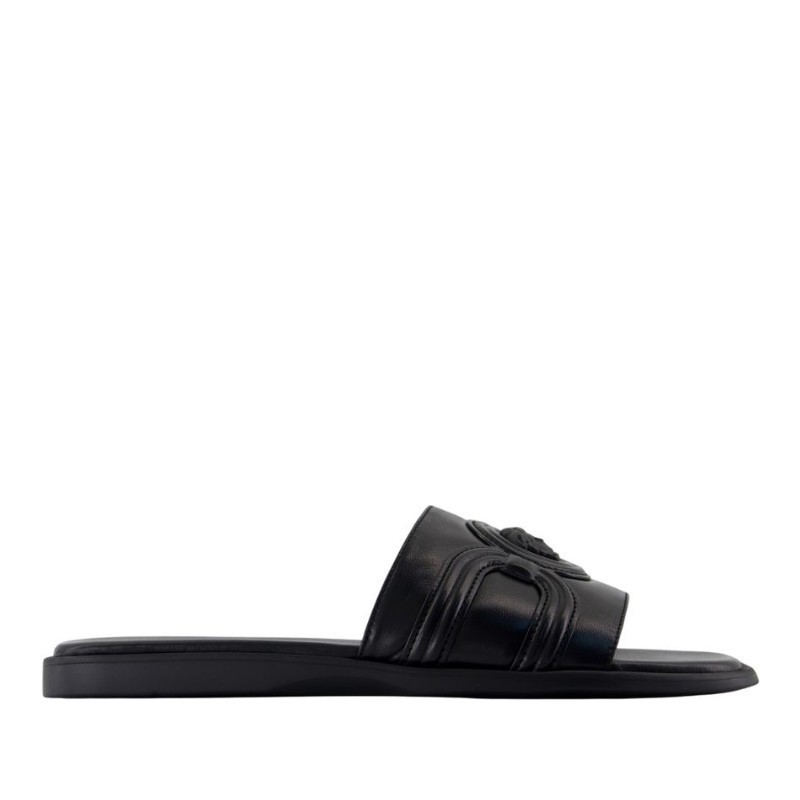 サンダル VERSACE Sandals - Versace - Leather - Black