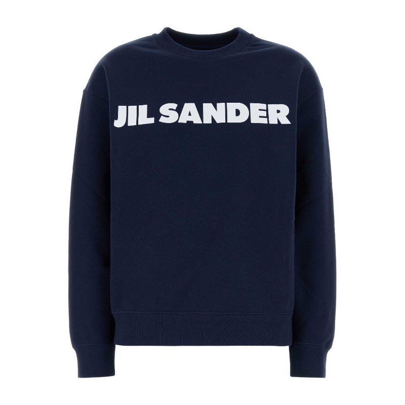 その他 Jil Sander Navy blue cotton sweatshirt