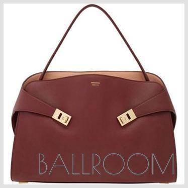 トートバッグ FERRAGAMO HUG MEDIUM LEATHER TOTE BAG