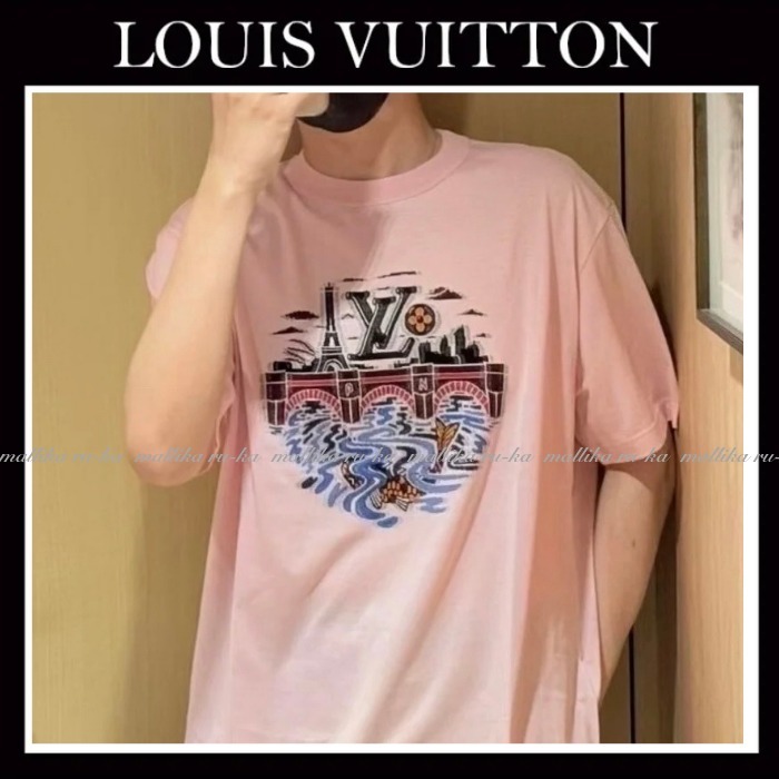 POPなデザイン☆【LOUIS VUITTON】グラフィックTシャツ