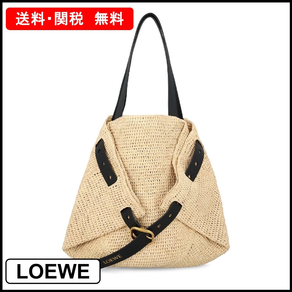 【LOEWE】ミディアム パンチホール ショッパーバッグ