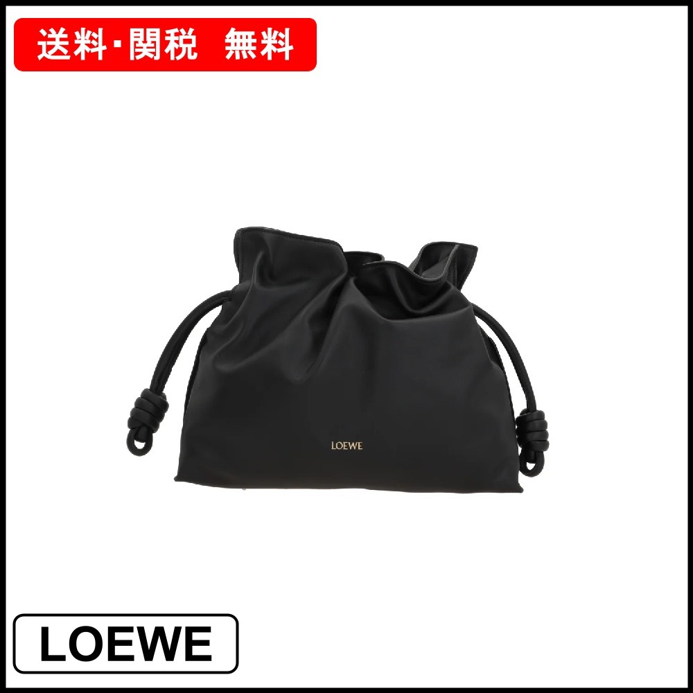 【LOEWE】フラメンコ ドローストリング クラッチ バッグ