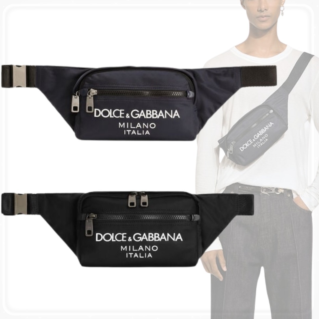【DOLCE&GABBANA】ウエストポーチ スモール ナイロン 2色展開