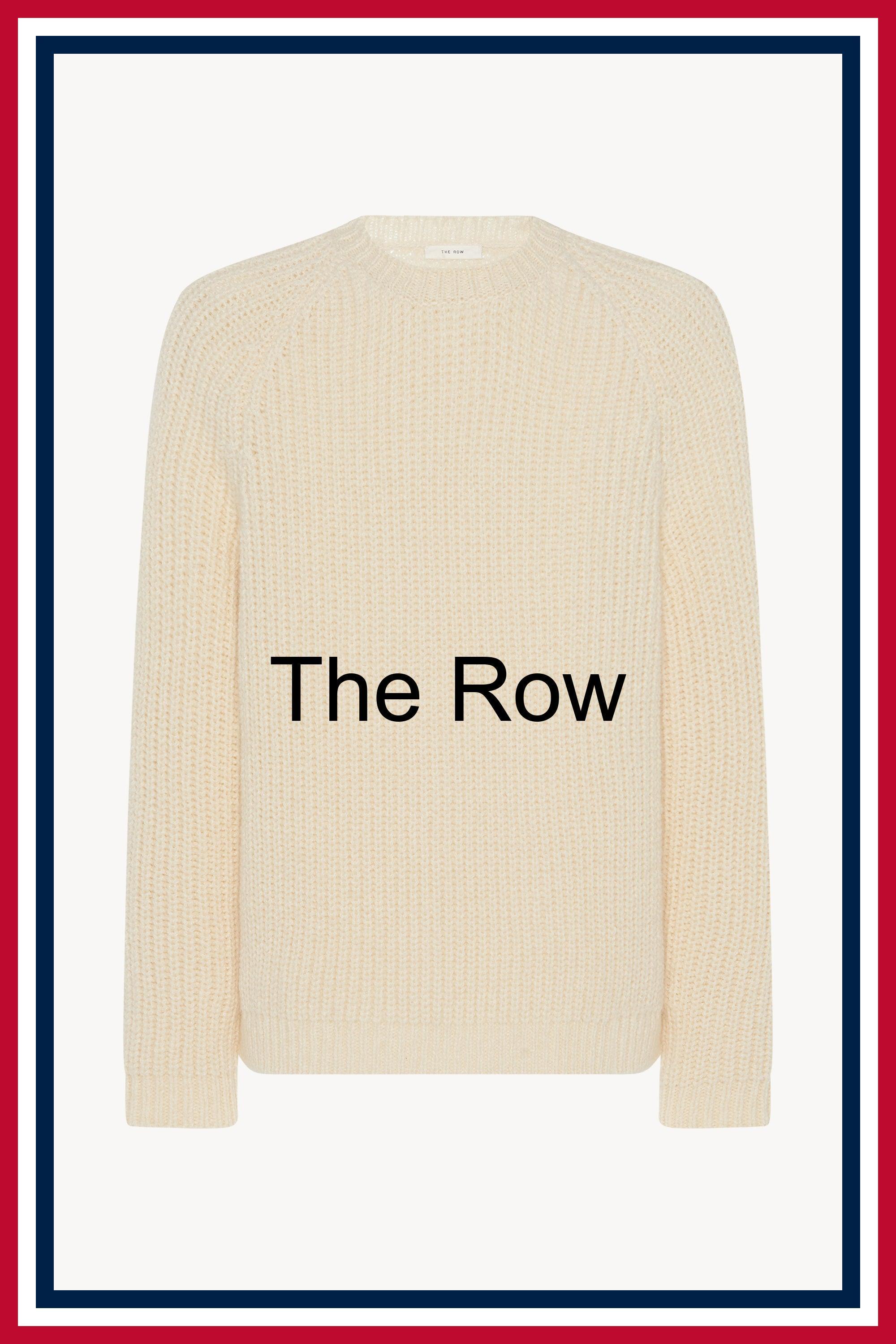 スウェット・トレーナー [The Row] Adonis Sweater in Mohair and Silk