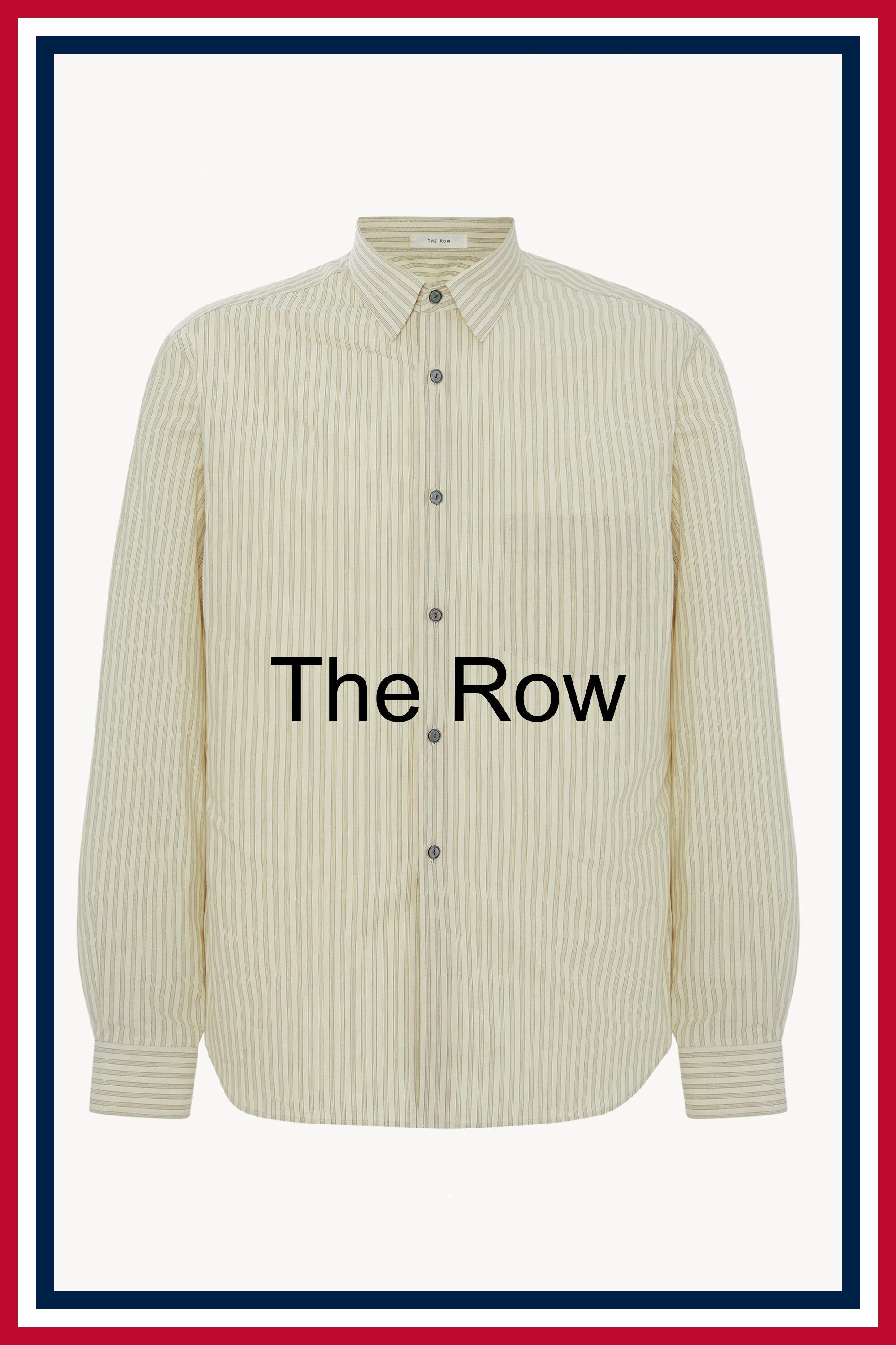 シャツ [The Row] Ashford Shirt in Organic Cotton
