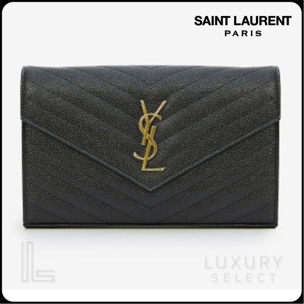 【SAINT LAURENT】CASSANDRE POUCH●377828BOW011000