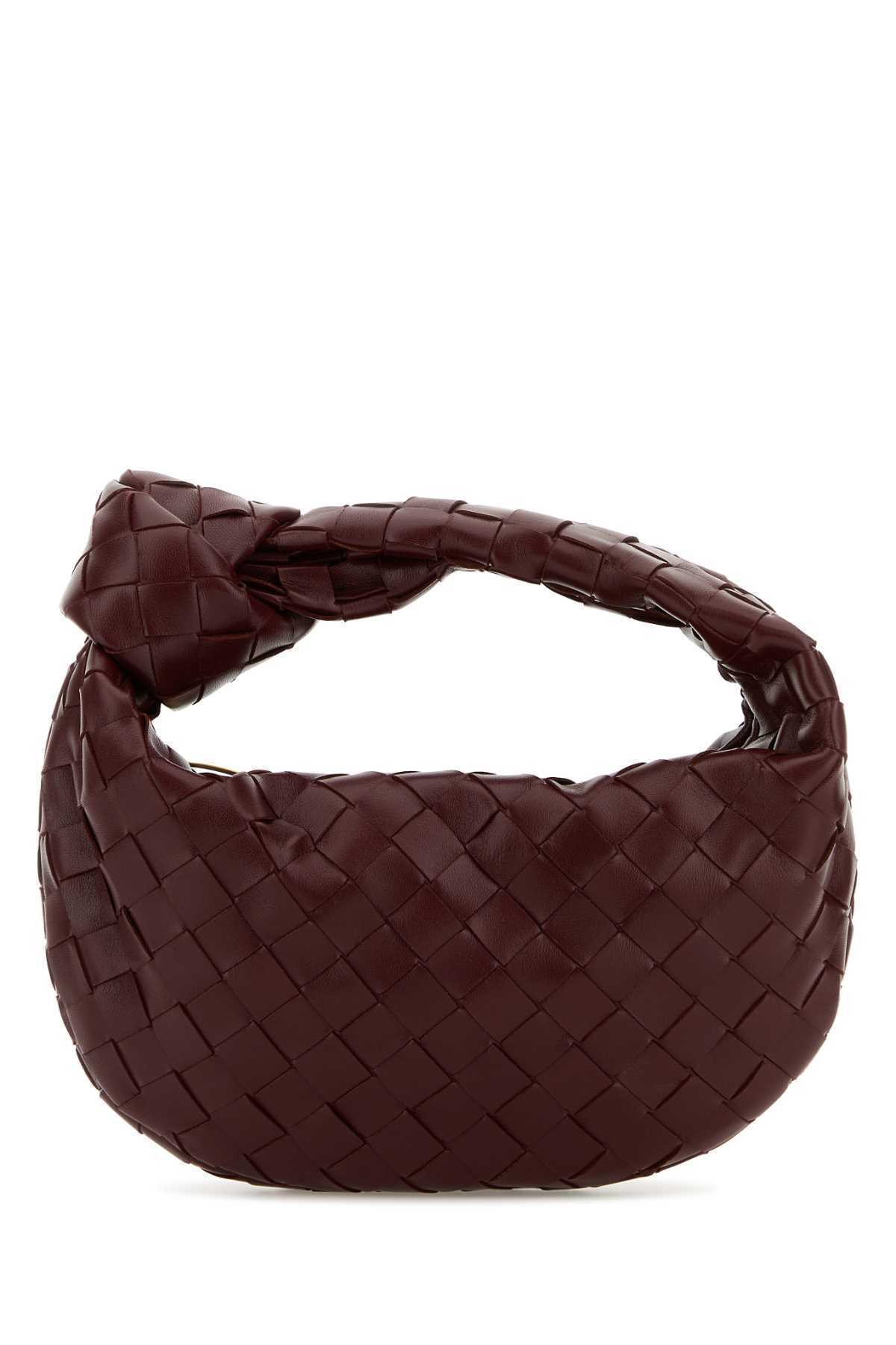 【関税&送料込】Bottega Veneta Burgundy Nappa Leather Mini J