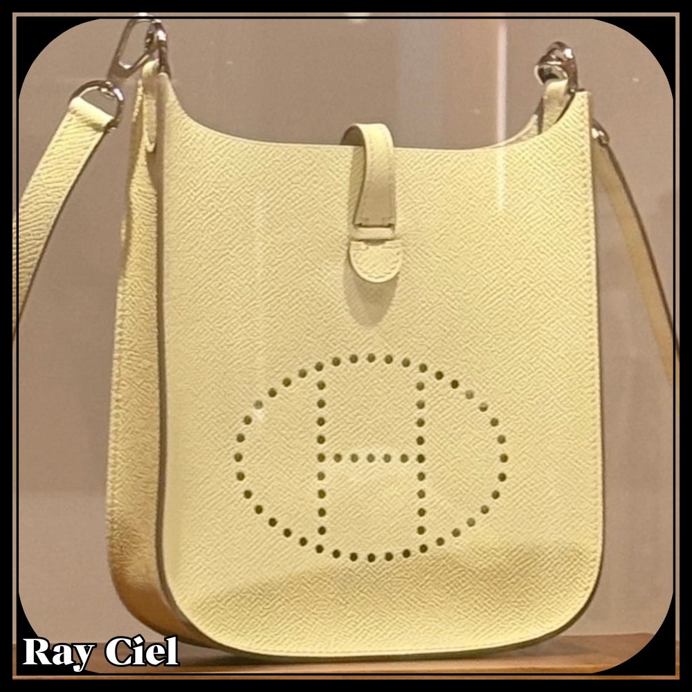 【秋冬の差し色としても活躍♪華やか】HERMES エヴリンミニ