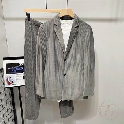 コーデュロイ セットアップ ジャケット パンツ ルーズ